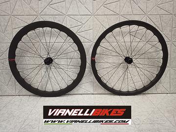 Ruote Aerotec Naked Arch carbon 38+50 TLR disc