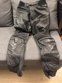 Pantalone in pelle da moto
