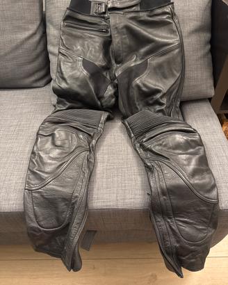 Pantalone in pelle da moto