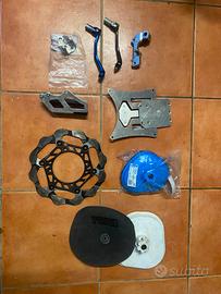 vari accessori moto da cross honda/kawasaki/yamaha