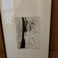 Acquaforte "La maternità"