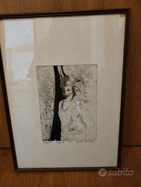 Acquaforte "La maternità"