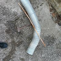 tubo scarico per caldaia o scaldino 