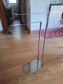 Porta asciugamani in acciaio