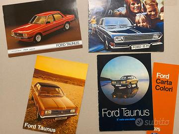 12 Dèpliant automobili anni 70-80