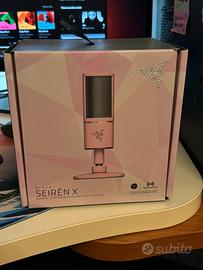 Microfono Razer Seiren X Rosa