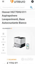 robot aspirapolvere  lavapavimenti Hoover 