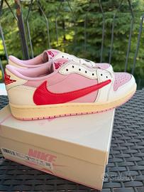 Air Jordan 1 Low x Travis Scott Tropical Pink