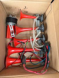 Kit Trombe Pneumatiche 12V con Compressore