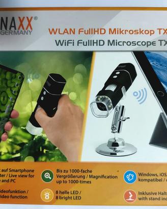 Microscopio digitale full hd wifi professionale