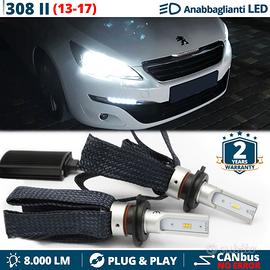 Lampadine LED per Peugeot 308 2 Luce Bianca CANbus