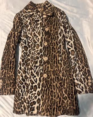 Cappotto Celyn B. Animalier in pelliccia ecologica