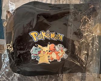 Pokemon - Borsa a tracolla da donna con cerniera