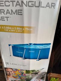 Piscina smontabile con pompa a sabbia
