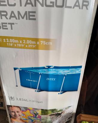 Piscina smontabile con pompa a sabbia