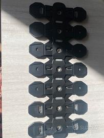 protezione scarico moto universale nero