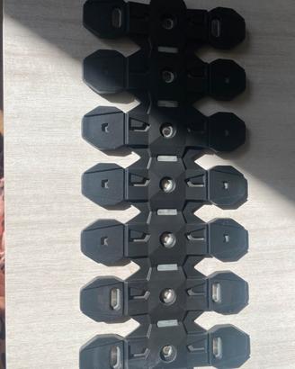 protezione scarico moto universale nero