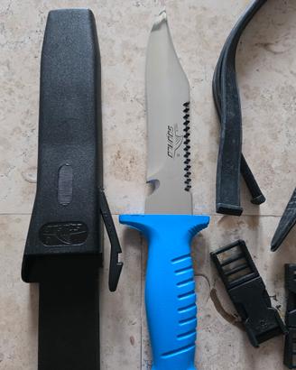 coltello sub  apnea pesca subaquea