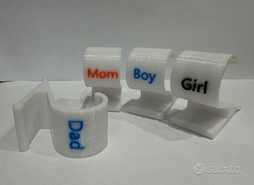 4 Appendi asciugamani per termoarredo