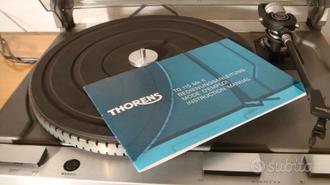 Thorens TD 115 Mk II  giradischi  			