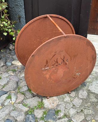Portalegna corten