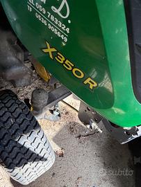 Trattorino tagliaerba Jhon deere X350 R