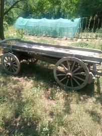 carro di legno per trattore