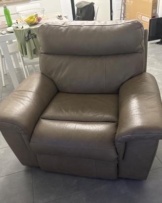 Poltrona elettrica allungabile