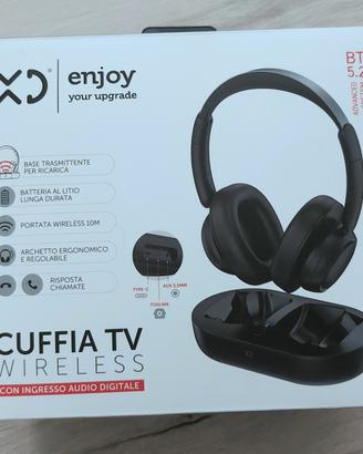 Cuffie wi fi per tv e smartphone