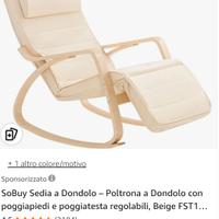 poltrona a dondolo 
