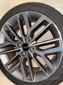 3 cerchi kit e 3 gomme