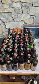 Bottiglie di Vino antiche anni 60' / 70'