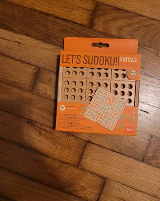 gioco Sudoku in legno