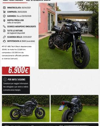 MT-07 2021 (depo A2)
