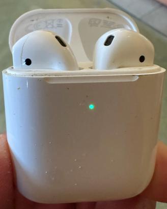 Apple airpods 1 serie custodia ricarica wireless