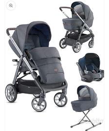 Trio inglesina colore denim