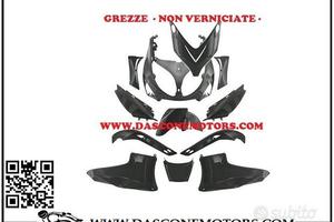Kit carene Tmax Nuove Nero Grezzo 2001 2007