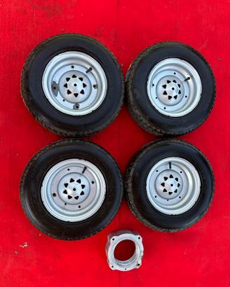 Cerchi Fiat 500 Abarth ORIGINALI D10