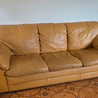 Coppia divani in vera pelle Chateau D'ax 