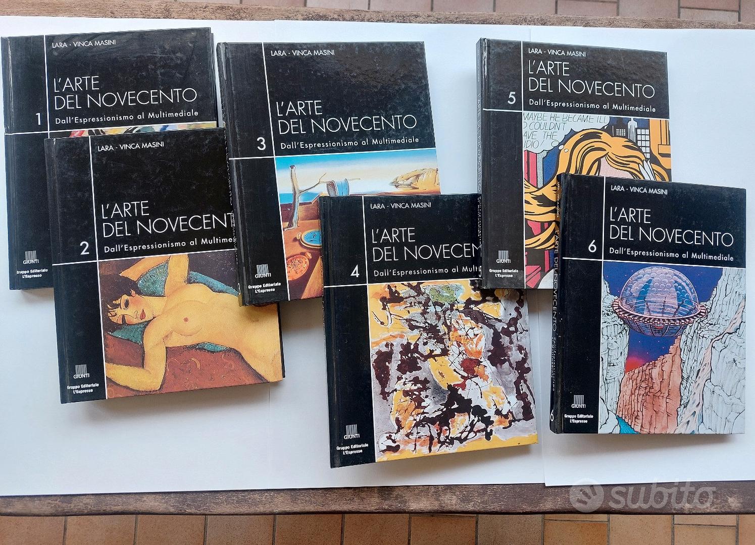 L'arte del Novecento, Raccolta, 11 volumi - Libri e Riviste In