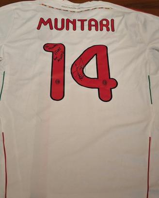MAGLIA MILAN MUNTARI INCORNICIATA