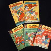 5 Albi della Rosa e Albi di Topolino anni 1964/68
