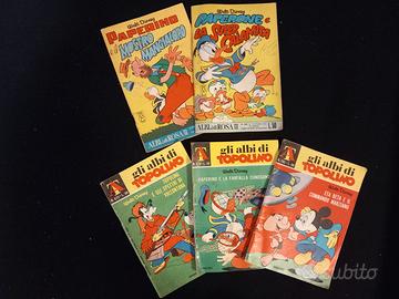 5 Albi della Rosa e Albi di Topolino anni 1964/68