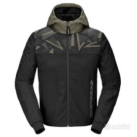 Giacca in Tessuto Spidi Hoodie Evo Sport Militare