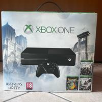 XBOX ONE  Assassin's creed unity bundle + 4 giochi