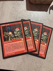 Lotto 4x Goblin Vandal - Mtg Magic cavalcavento