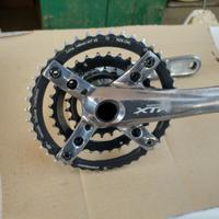 guarnitura shimano xtr m960 mtb vintage 
