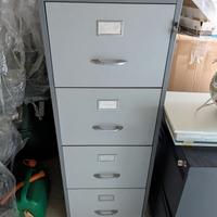 archivio schedario ufficio in metallo 
