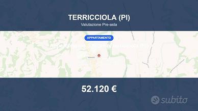 Immobile in asta di 72 m² con box auto a Terriccio