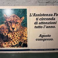 Cartello insegna assistenza ford vintage